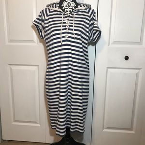 Ralph Lauren (LRL) Nautical Hooded Dress